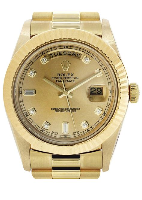 rolex day date golden|rolex day date 41mm gold.